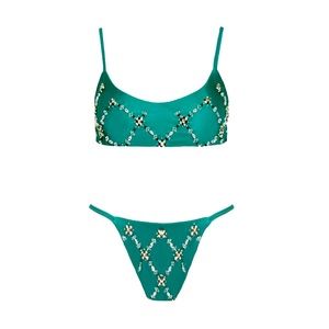 NWT Oceanus Mary Beth Bikini Size Medium